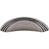 Top Knobs TK212PTA TK212 Sydney Flair 2" Center to Center Length Bar Cabinet Knob Pewter Antique