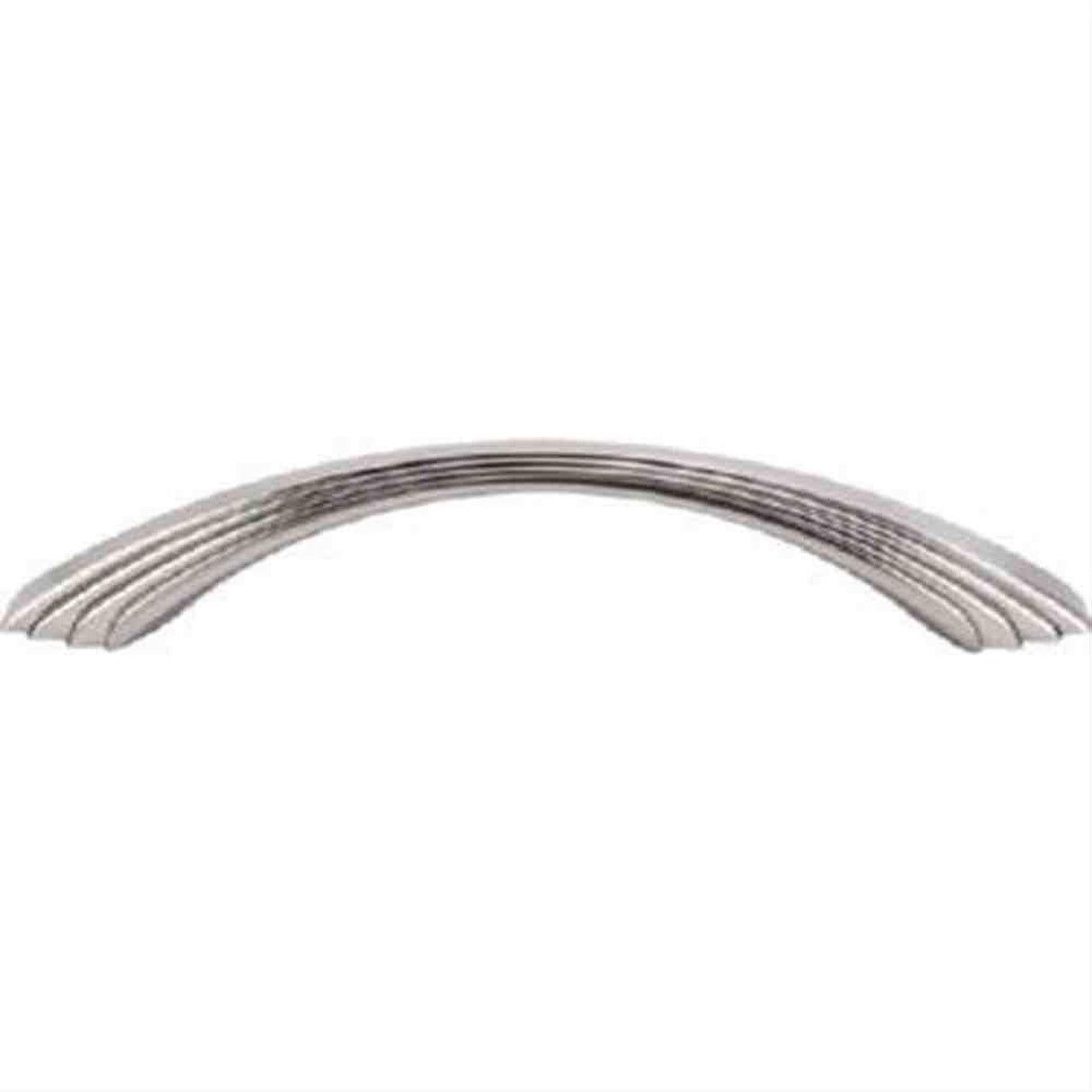 Top Knobs TK213BSN TK213 Sydney Flair Cabinet Pull 5" Center to Center Brushed Satin Nickel