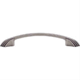 Top Knobs TK216PTA TK216 Sydney Thin Cabinet Pull 5" Center to Center Pewter Antique