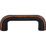 Top Knobs TK222 Victoria Falls Cabinet Pull 3" Center to Center