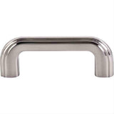 Top Knobs TK222BSN TK222 Victoria Falls Cabinet Pull 3" Center to Center Brushed Satin Nickel