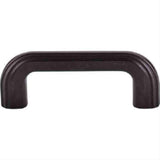 Top Knobs TK222SAB TK222 Victoria Falls Cabinet Pull 3" Center to Center Sable