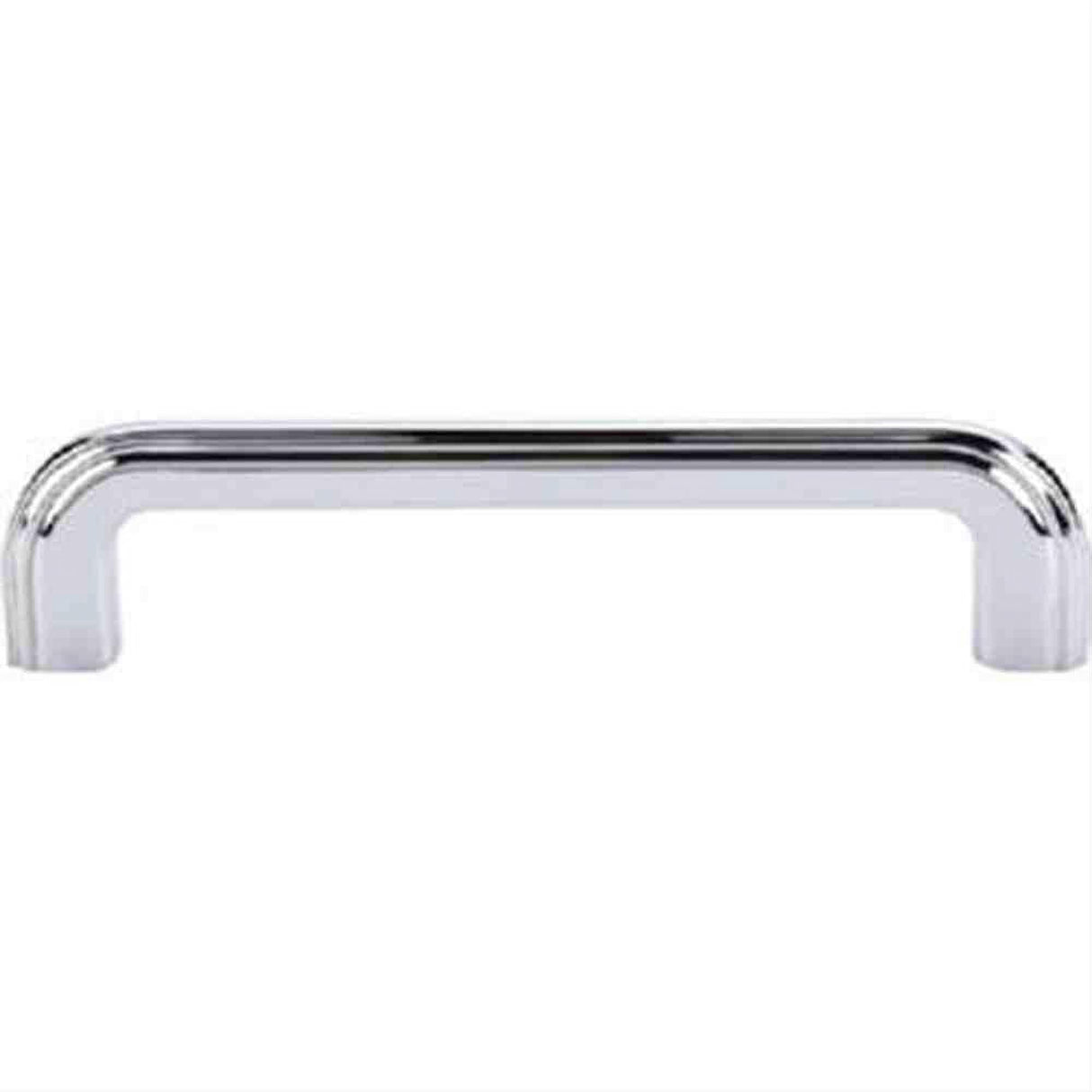 Top Knobs TK223PC TK223 Victoria Falls Cabinet Pull 5" Center to Center Polished Chrome