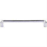 Top Knobs TK224PC TK224 Victoria Falls Cabinet Pull 8" Center to Center Polished Chrome