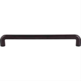 Top Knobs TK226SAB TK226 Victoria Falls Cabinet Pull / Appliance Pull 12" Center to Center Sable