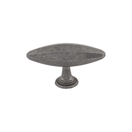 Top Knobs TK231BI Chareau 3" Length Bar Knob Black Iron