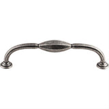 Top Knobs TK232BI TK232 Chareau 5 1/16" Center to Center Arched Cabinet Pull Black Iron