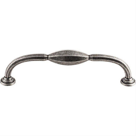 Top Knobs TK232BI TK232 Chareau 5 1/16" Center to Center Arched Cabinet Pull Black Iron