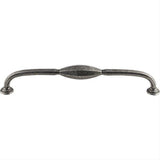 Top Knobs TK233BI TK233 Chareau 8 13/16" Center to Center Arched Cabinet Pull Black Iron