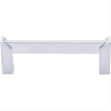 Top Knobs TK235ALU TK235 Meadows Edge Square Cabinet Pull 3-1/2" Center to Center Aluminum