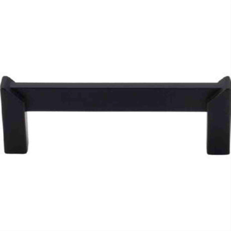 Top Knobs TK235BLK TK235 Meadows Edge Square Cabinet Pull 3-1/2" Center to Center Flat Black