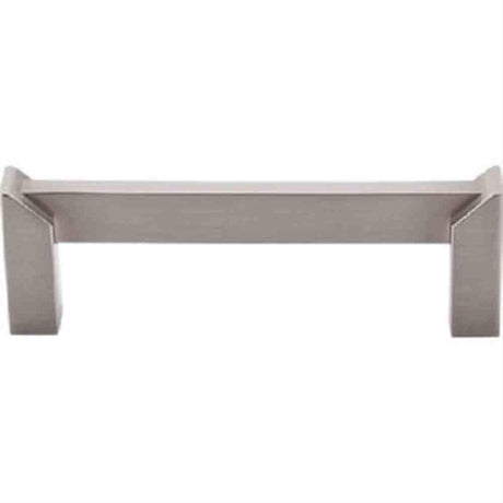 Top Knobs TK235BSN TK235 Meadows Edge Square Cabinet Pull 3-1/2" Center to Center Brushed Satin Nickel