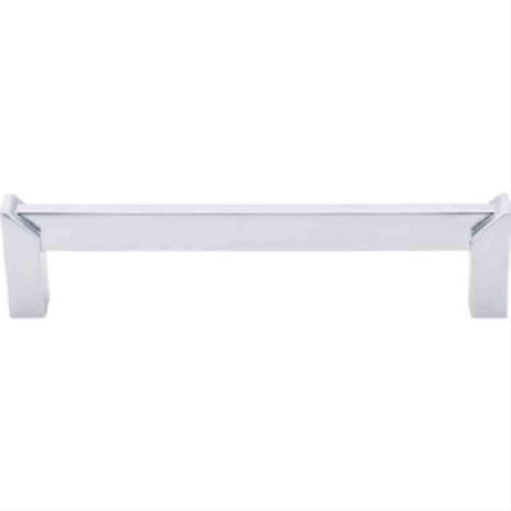 Top Knobs TK236ALU Meadows Edge Square Cabinet Pull 5" Center to Center Aluminum