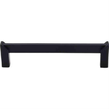 Top Knobs TK236BLK Meadows Edge Square Cabinet Pull 5" Center to Center Flat Black