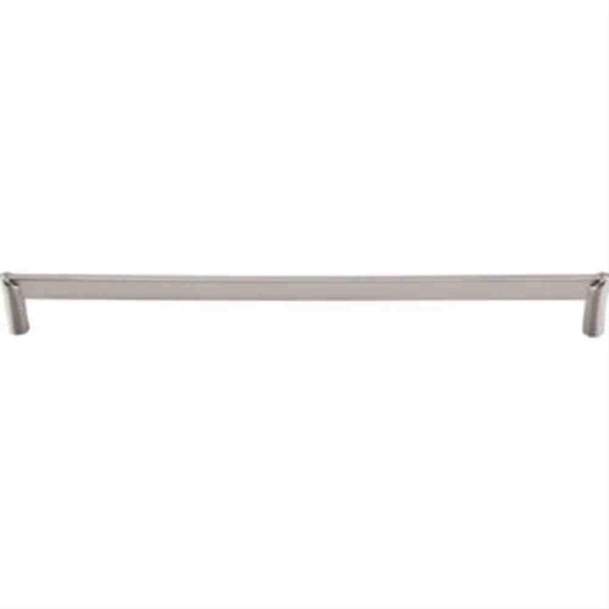 Top Knobs TK242BSN TK242 Meadows Edge Circle Cabinet Pull 12" Center to Center Brushed Satin Nickel