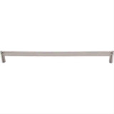 Top Knobs TK242BSN TK242 Meadows Edge Circle Cabinet Pull 12" Center to Center Brushed Satin Nickel