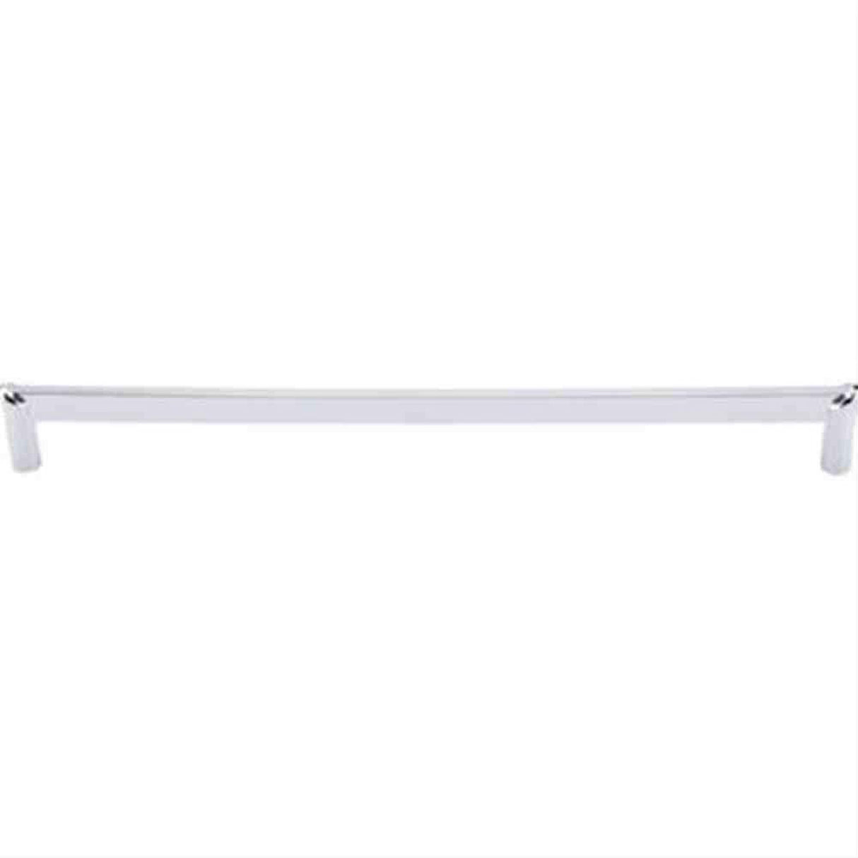 Top Knobs TK242PC TK242 Meadows Edge Circle Cabinet Pull 12" Center to Center Polished Chrome