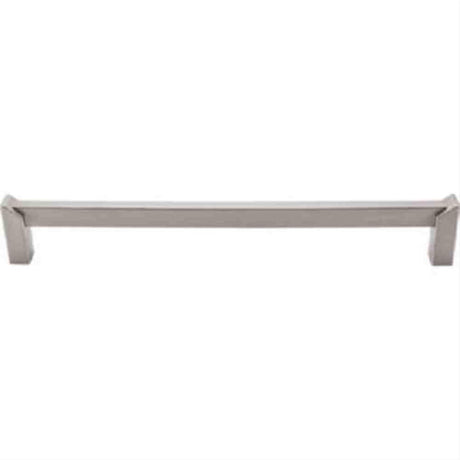 Top Knobs TK243BSN TK243 Meadows Edge Square Appliance Pull 12" Center to Center Brushed Satin Nickel