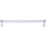 Top Knobs TK243PC TK243 Meadows Edge Square Appliance Pull 12" Center to Center Polished Chrome
