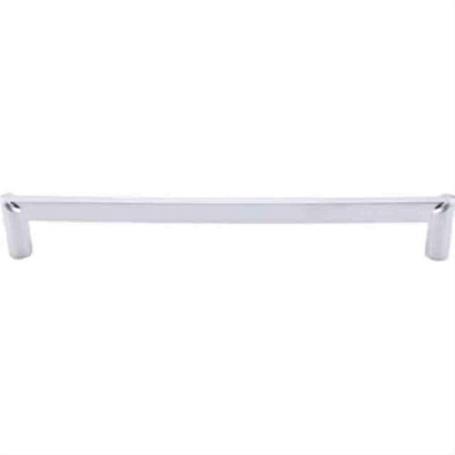 Top Knobs TK244ALU TK244 Meadows Edge Circle Appliance Pull 12" Center to Center Aluminum