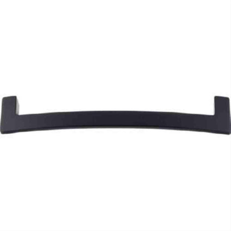 Top Knobs TK249BLK TK249 Euro Open Arched Cabinet Pull 5" Center to Center Flat Black