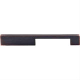 Top Knobs TK24TB TK24 Linear Cabinet Pull 7" Center to Center Tuscan Bronze