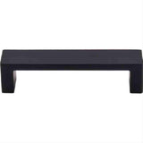 Top Knobs TK250BLK TK250 Modern Metro Cabinet Pull 3-3/4" Center to Center Flat Black