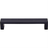 Top Knobs TK251BLK TK251 Modern Metro Cabinet Pull 5" Center to Center Flat Black