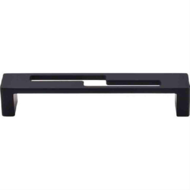 Top Knobs TK254BLK TK254 Modern Metro Z Cabinet Pull 5" Center to Center Flat Black