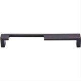 Top Knobs TK257TB TK257 Modern Metro Notch Cabinet Pull A 7" Center to Center Tuscan Bronze