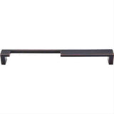 Top Knobs TK258TB TK258 Modern Metro Notch Cabinet Pull A 9" Center to Center Tuscan Bronze