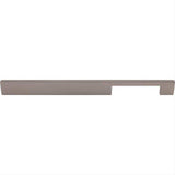 Top Knobs TK25AG TK25 Linear 12" Center to Center Bar Pull Ash Gray