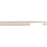 Top Knobs TK25BSN TK25 Linear 12" Center to Center Bar Pull Brushed Satin Nickel