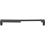 Top Knobs TK261TB TK261 Modern Metro Notch Cabinet Pull B 9" Center to Center Tuscan Bronze