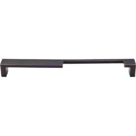Top Knobs TK261TB TK261 Modern Metro Notch Cabinet Pull B 9" Center to Center Tuscan Bronze