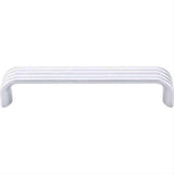 Top Knobs TK263ALU TK263 Modern Deco Cabinet Pull 5" Center to Center Aluminum