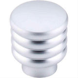 Top Knobs TK265ALU TK265 Modern Deco Cabinet Knob 1" Aluminum