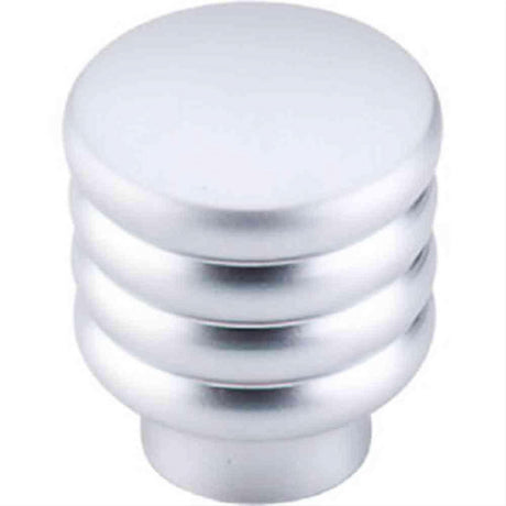 Top Knobs TK265ALU TK265 Modern Deco Cabinet Knob 1" Aluminum