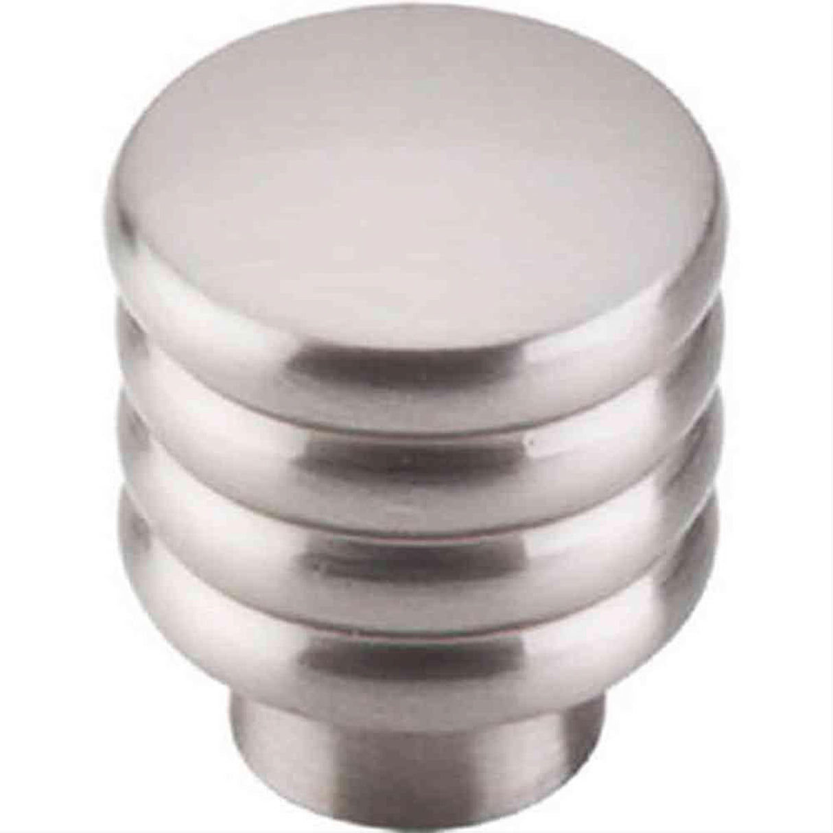 Top Knobs TK265BSN TK265 Modern Deco Cabinet Knob 1" Brushed Satin Nickel