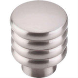 Top Knobs TK265BSN TK265 Modern Deco Cabinet Knob 1" Brushed Satin Nickel