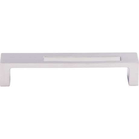 Top Knobs TK266ALU Modern Metro Slot 5" Center to Center Bar Pull Aluminum