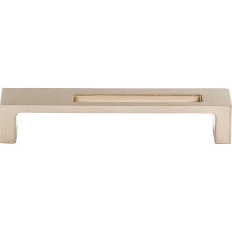 Top Knobs TK266BSN Modern Metro Slot 5" Center to Center Bar Pull Brushed Satin Nickel