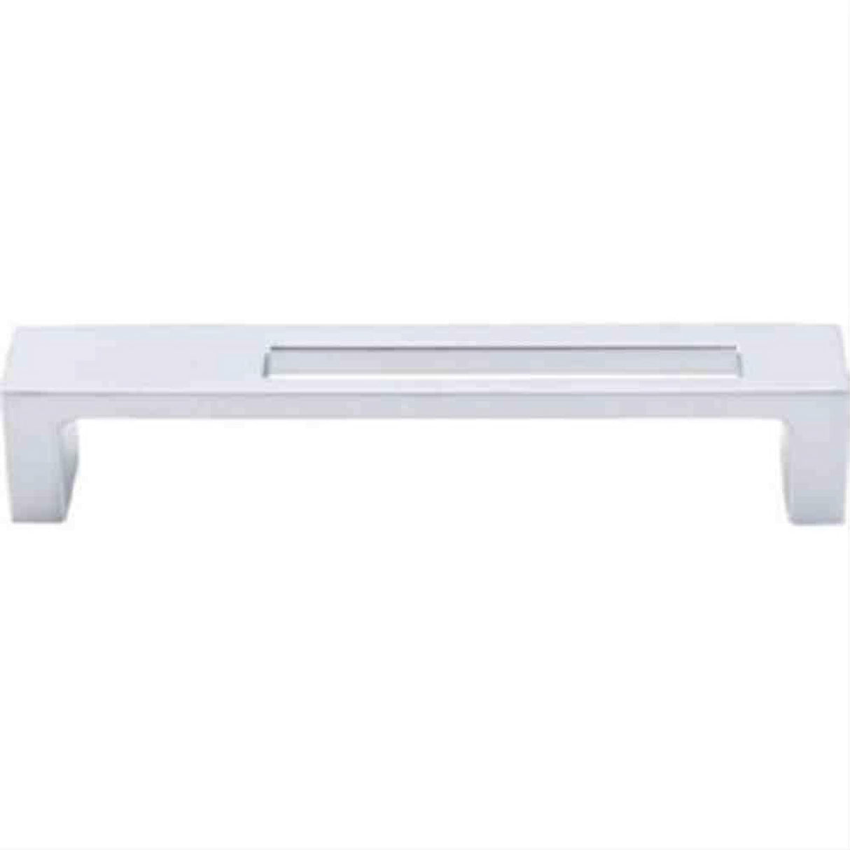 Top Knobs TK266ALU TK266 Modern Metro Slot Cabinet Pull 5" Center to Center Aluminum