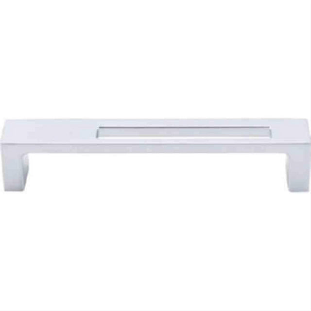 Top Knobs TK266ALU TK266 Modern Metro Slot Cabinet Pull 5" Center to Center Aluminum