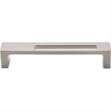 Top Knobs TK266BSN TK266 Modern Metro Slot Cabinet Pull 5" Center to Center Brushed Satin Nickel