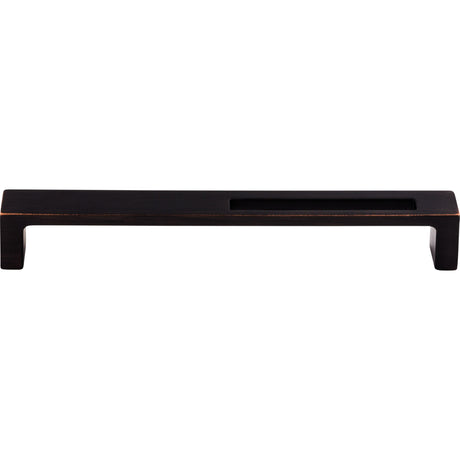 Top Knobs TK267TB Modern Metro Slot 7" Center to Center Bar Pull Tuscan Bronze