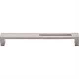 Top Knobs TK267BSN TK267 Modern Metro Slot Cabinet Pull 7" Center to Center Brushed Satin Nickel