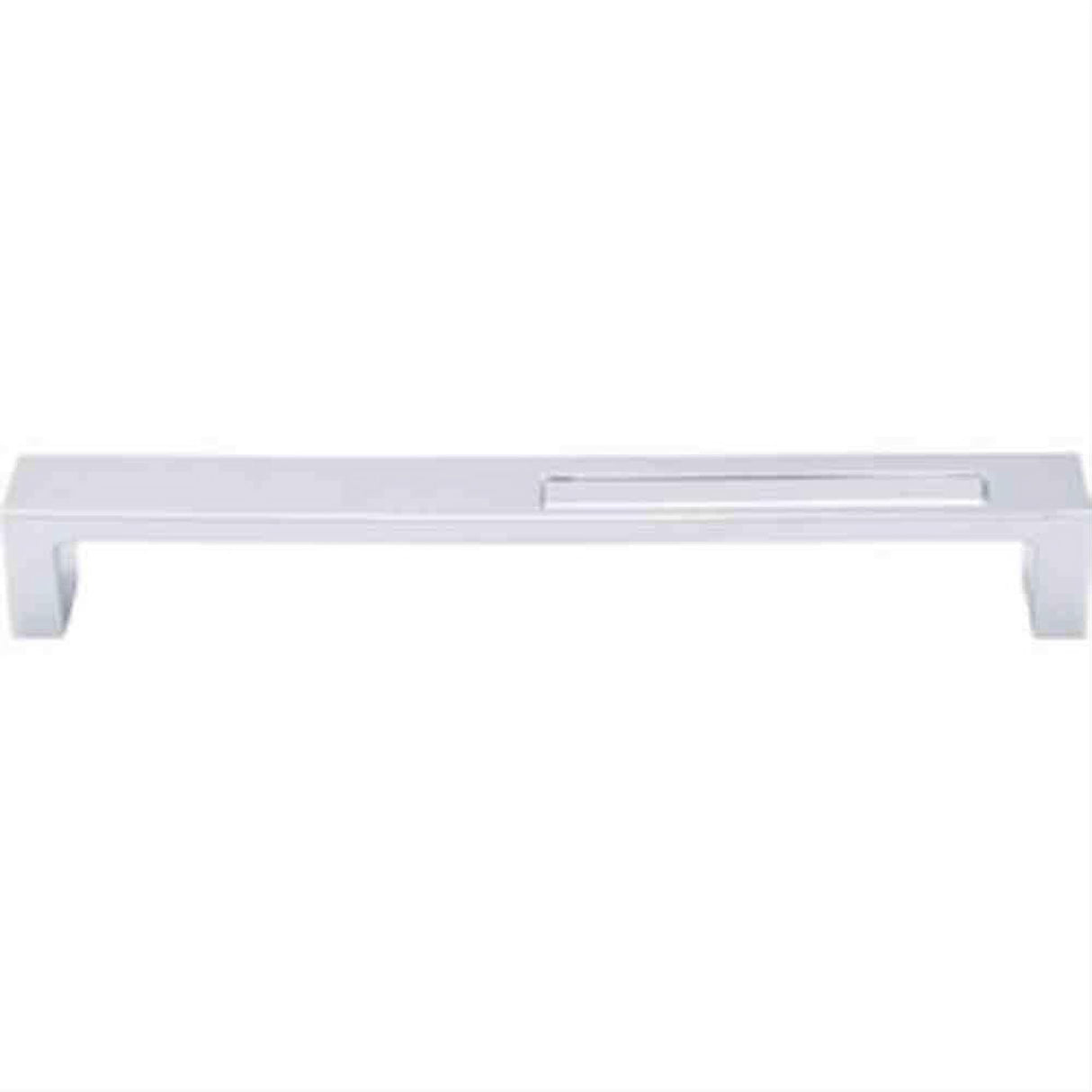 Top Knobs TK267PC TK267 Modern Metro Slot Cabinet Pull 7" Center to Center Polished Chrome