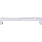 Top Knobs TK267PC TK267 Modern Metro Slot Cabinet Pull 7" Center to Center Polished Chrome