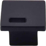 Top Knobs TK269BLK TK269 Modern Metro Slot Cabinet Knob 1-1/4" Flat Black